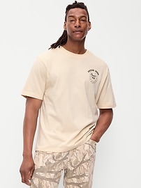 Image number 1 showing, Loose Heavyweight Graphic T-Shirt