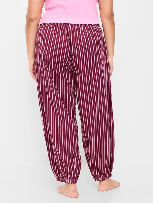 Image number 9 showing, Cinched Poplin Balloon Pants