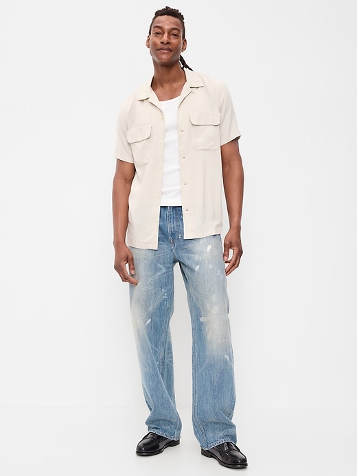 Image number 1 showing, 90's Baggy Jeans