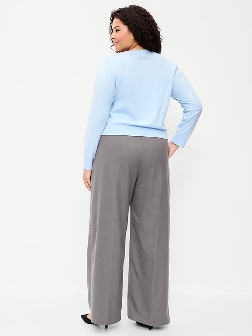 Image number 9 showing, High-Waisted Billie Wide-Leg Trouser
