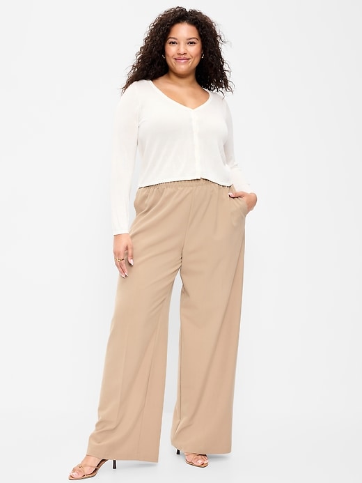 Image number 8 showing, High-Waisted Billie Wide-Leg Trouser