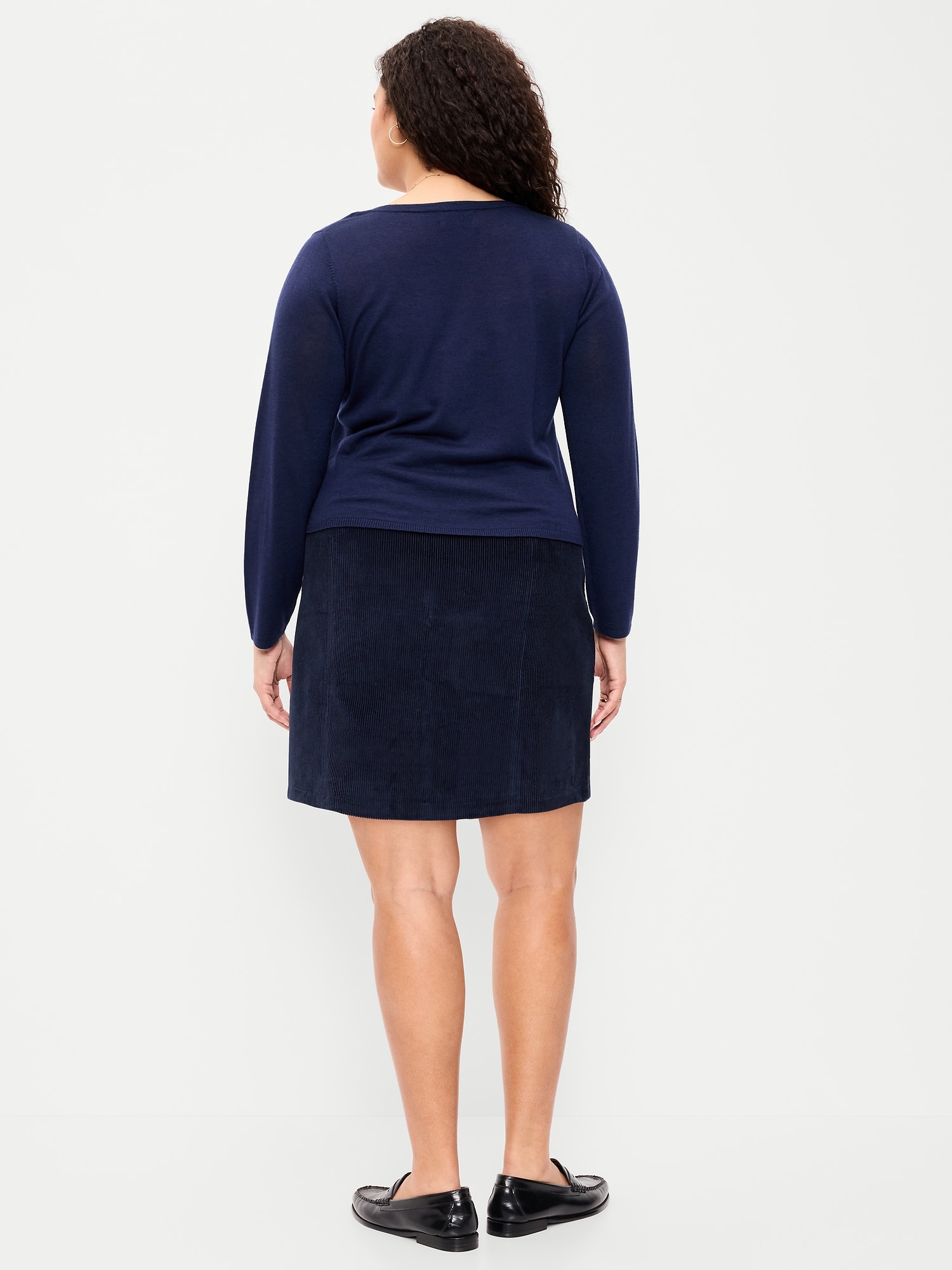 Corduroy Mini Skirt