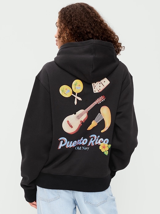 Image number 2 showing, Logo-Graphic Popover Hoodie