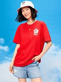 Image number 1 showing, Old Navy x Disney Mickey Mouse Logo-Graphic T-Shirt for Adults