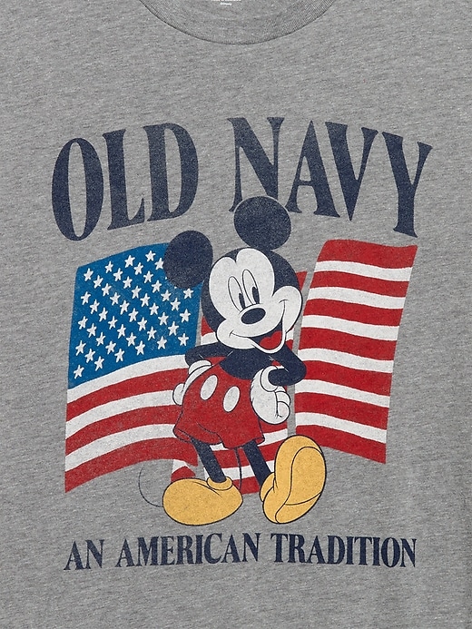 Image number 4 showing, Old Navy x Disney Mickey Mouse Logo-Graphic T-Shirt for Adults