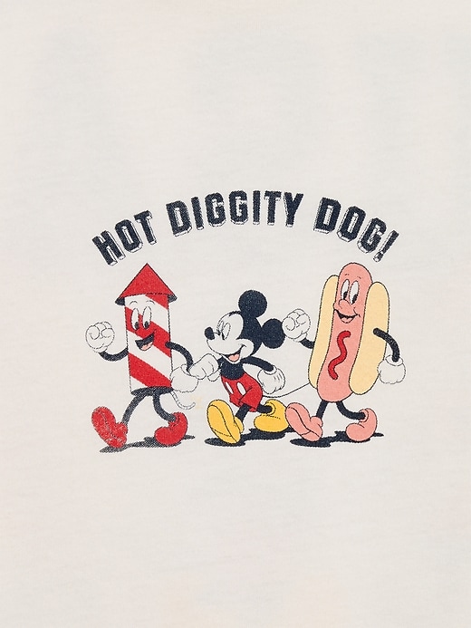 Image number 4 showing, Old Navy x Disney Mickey Mouse Logo-Graphic T-Shirt for Adults