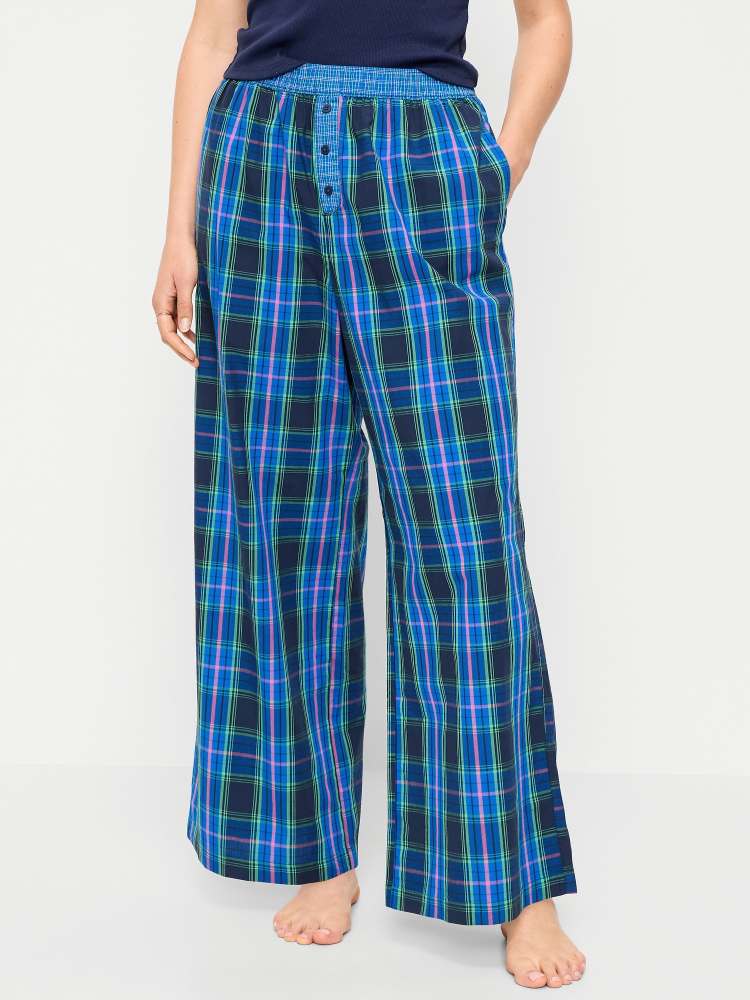 Poplin Pajama Pant