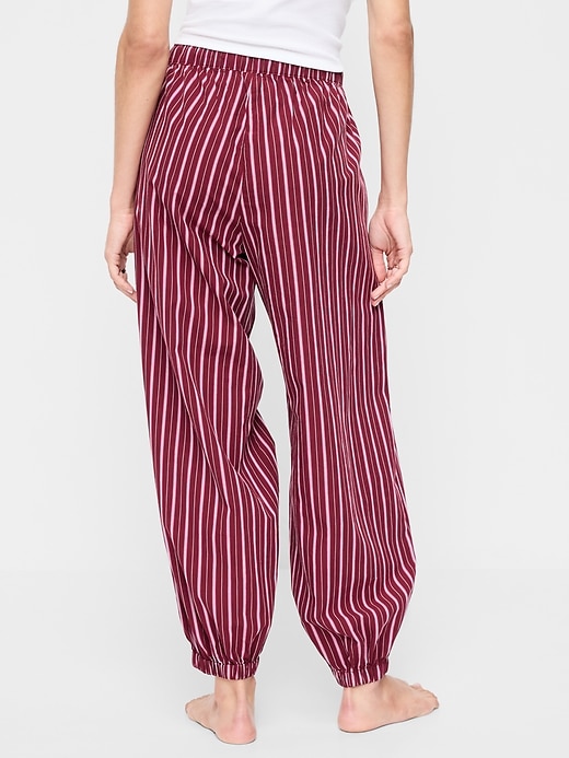 Image number 2 showing, Cinched Poplin Balloon Pants