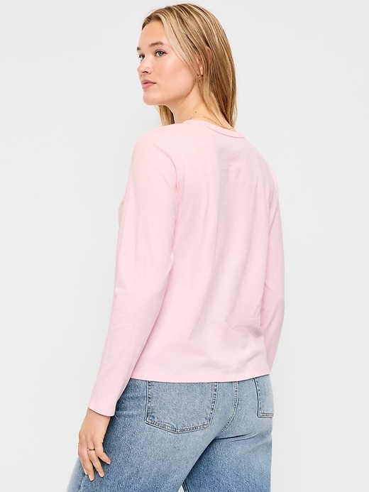 Image number 6 showing, EveryWear Long-Sleeve T-Shirt