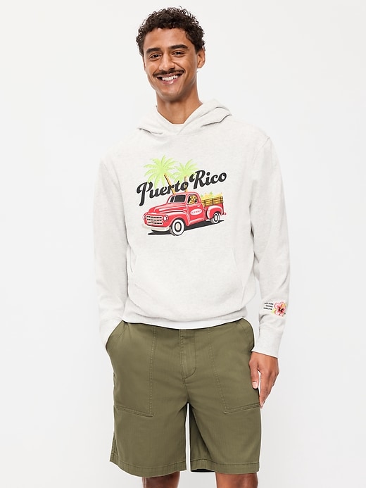 Image number 1 showing, Logo-Graphic Popover Hoodie