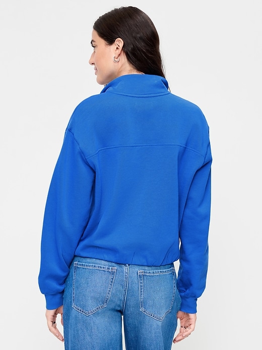 Image number 2 showing, SoComfy Funnel-Neck Sweatshirt