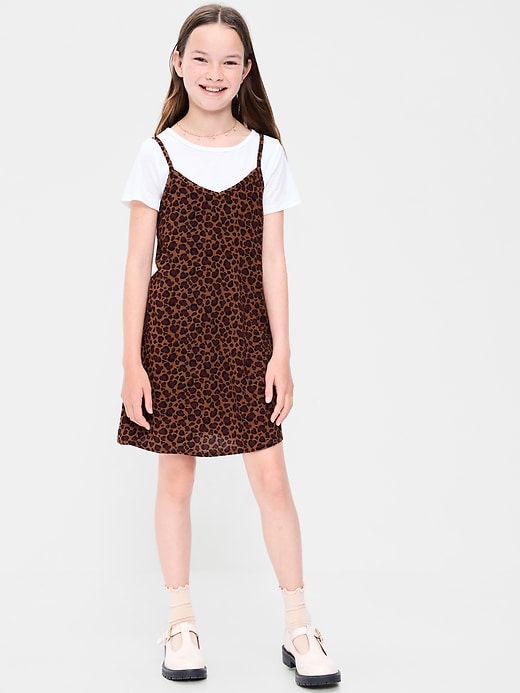 Image number 1 showing, Short-Sleeve T-Shirt and Dress Set for Girls