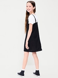 Image number 2 showing, Short-Sleeve Graphic T-Shirt and Dress Set for Girls