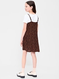 Image number 2 showing, Short-Sleeve T-Shirt and Dress Set for Girls