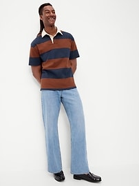 Image number 3 showing, Striped Rugby Polo