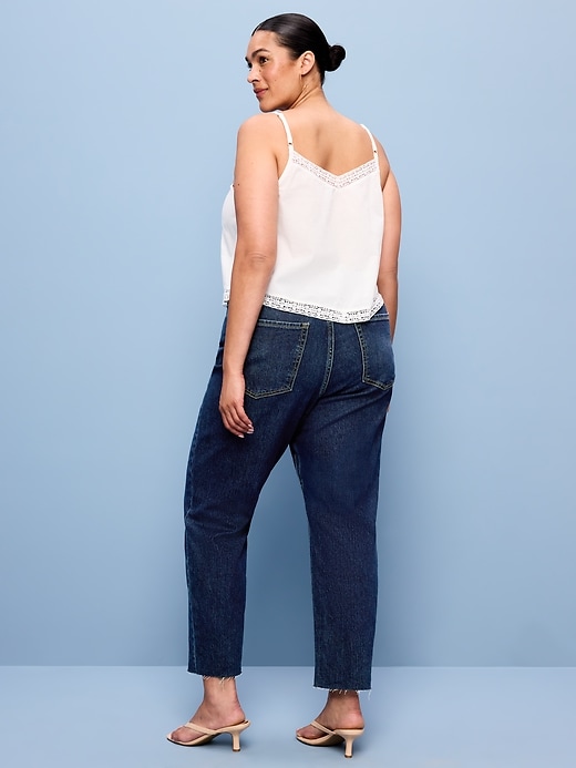 Image number 9 showing, High-Waisted Button-Fly OG Straight Ankle Jeans