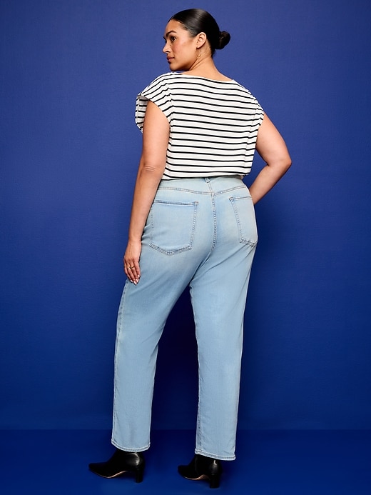 Image number 10 showing, High-Waisted Wow Loose Jeans