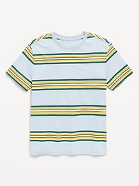 Image number 1 showing, Short-Sleeve Striped T-Shirt for Boys