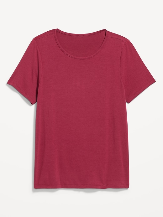 Image number 4 showing, Luxe Crew-Neck T-Shirt
