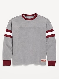 Image number 1 showing, Oversized Long-Sleeve Graphic T-Shirt for Boys