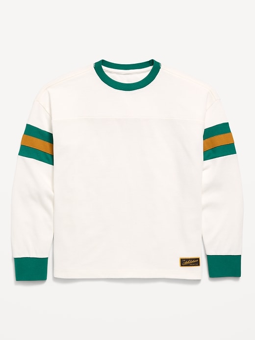 Image number 1 showing, Oversized Long-Sleeve Graphic T-Shirt for Boys