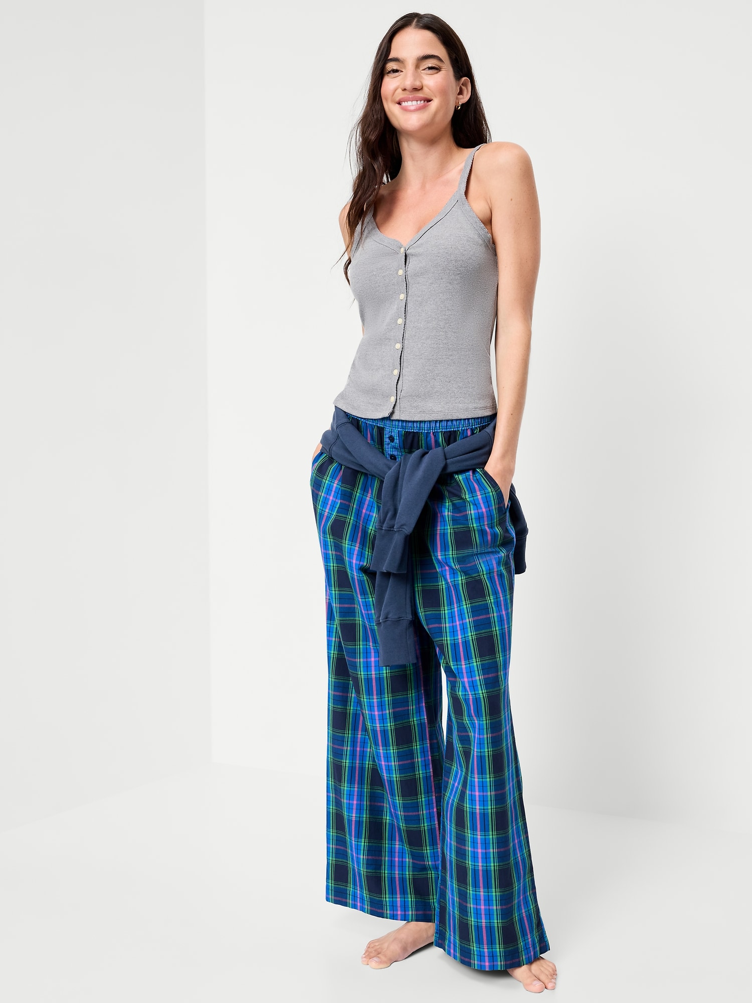 Poplin Pajama Pant