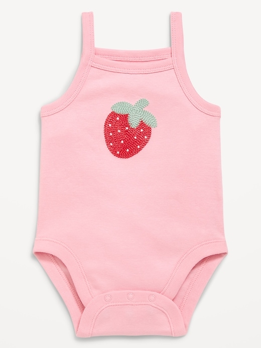 Image number 1 showing, Graphic Cami Bodysuit for Baby