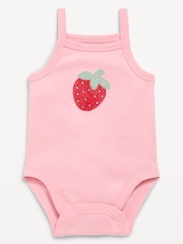 Image number 1 showing, Graphic Cami Bodysuit for Baby