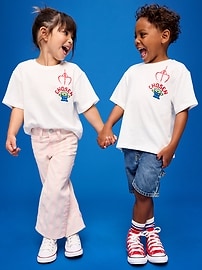 Image number 1 showing, Old Navy x Pixar Toy Story Unisex Oversized Graphic T-Shirt for Toddler
