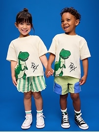 Image number 1 showing, Old Navy x Pixar Toy Story Unisex Oversized Graphic T-Shirt for Toddler