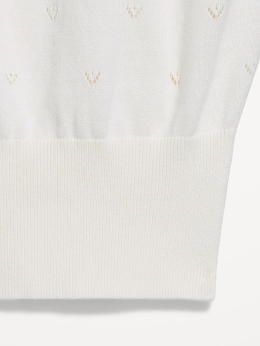 Image number 6 showing, SoSoft Cotton Tie-Front Pointelle Tank Top