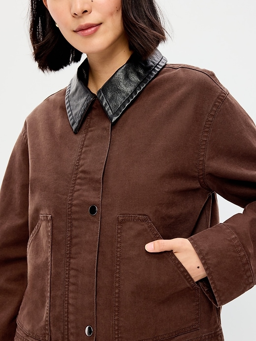 Image number 5 showing, Cropped Barn Jacket