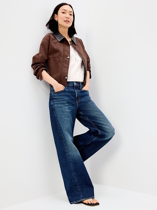 Image number 3 showing, Cropped Barn Jacket