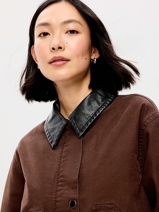 Image number 4 showing, Cropped Barn Jacket