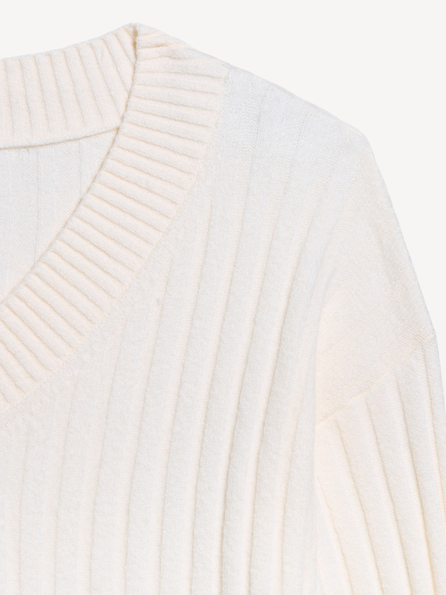 SoSoft Ribbed V-Neck Sweater