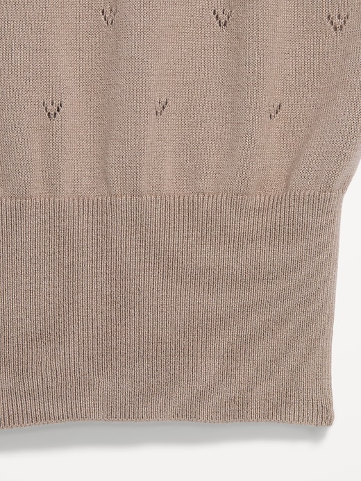 Image number 6 showing, SoSoft Cotton Tie-Front Pointelle Tank Top