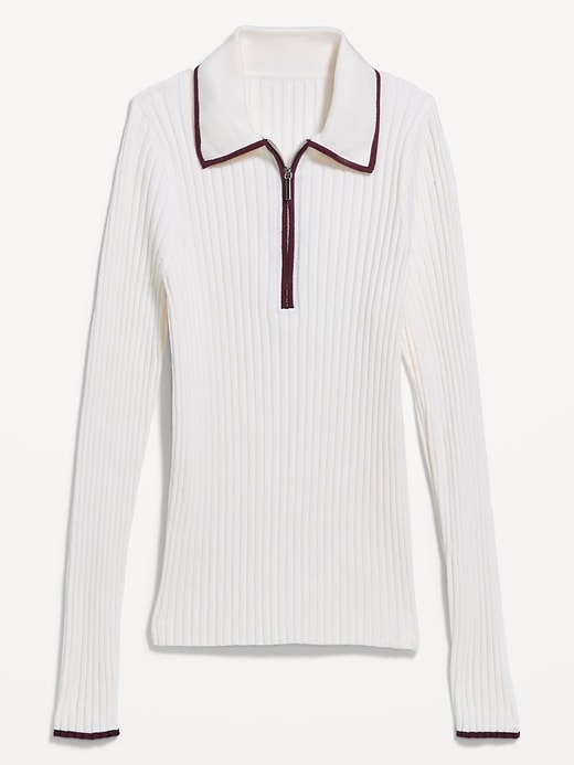 Image number 2 showing, Long-Sleeve Half-Zip Top