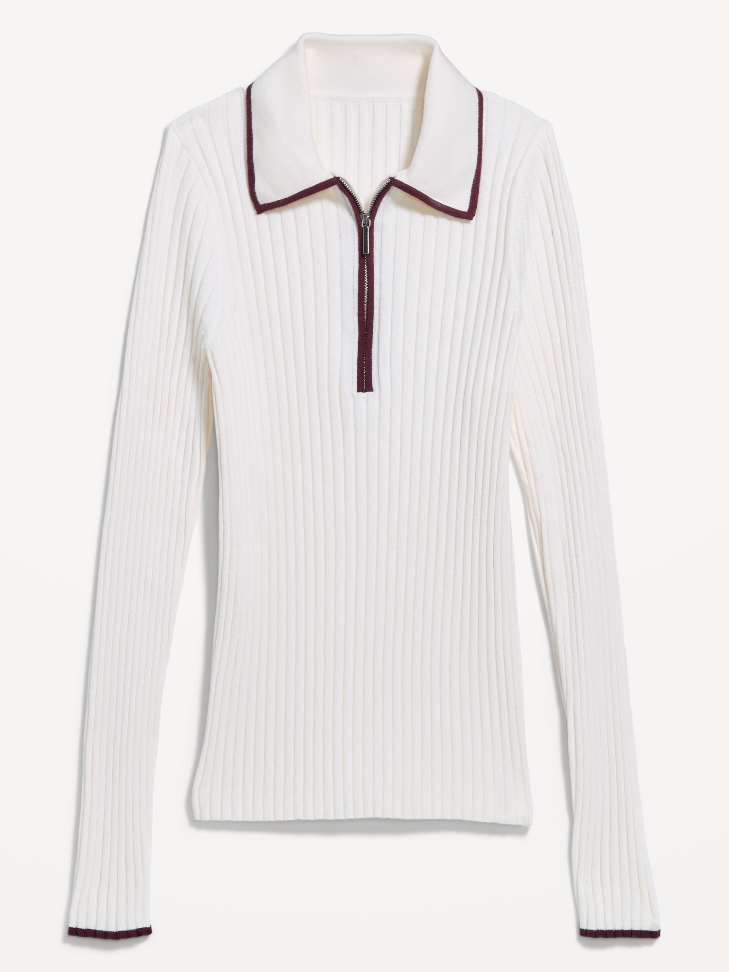 Long-Sleeve Half-Zip Top