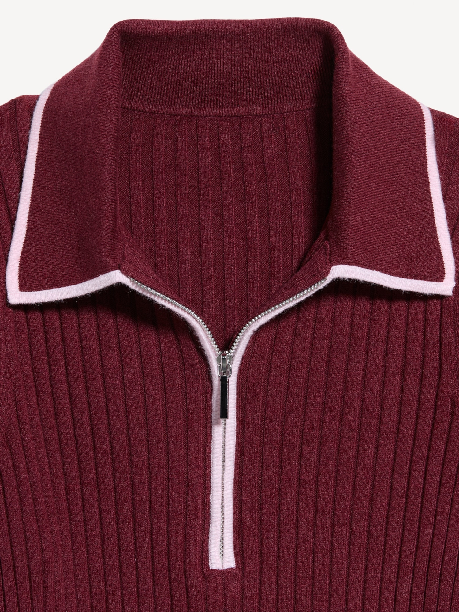 Long-Sleeve Half-Zip Top