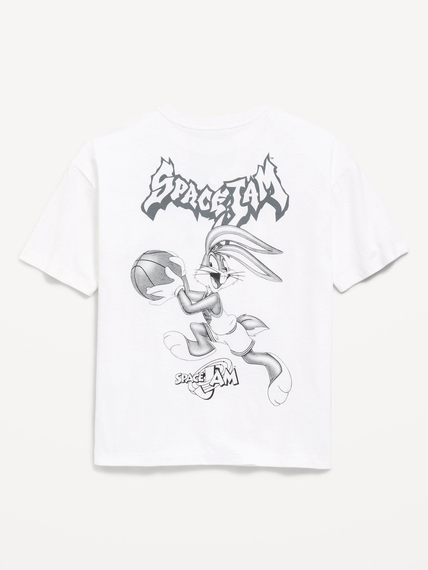 Футболка Old Navy Space Jam™ Oversized Graphic T-Shirt для мальчиков, цвет: Calla Lilies — фото 2