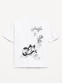 Image number 1 showing, Space Jam™ Oversized Graphic T-Shirt for Boys