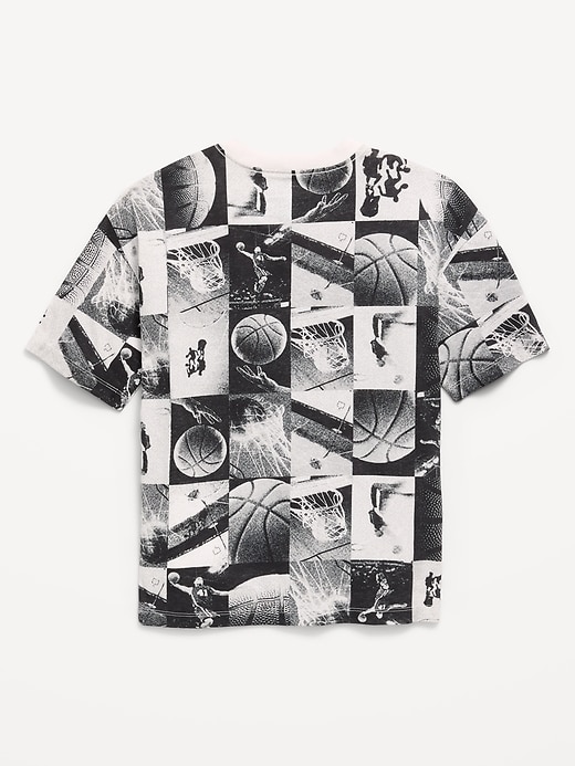Image number 2 showing, Oversized Short-Sleeve Graphic T-Shirt for Boys