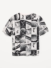 Image number 2 showing, Oversized Short-Sleeve Graphic T-Shirt for Boys