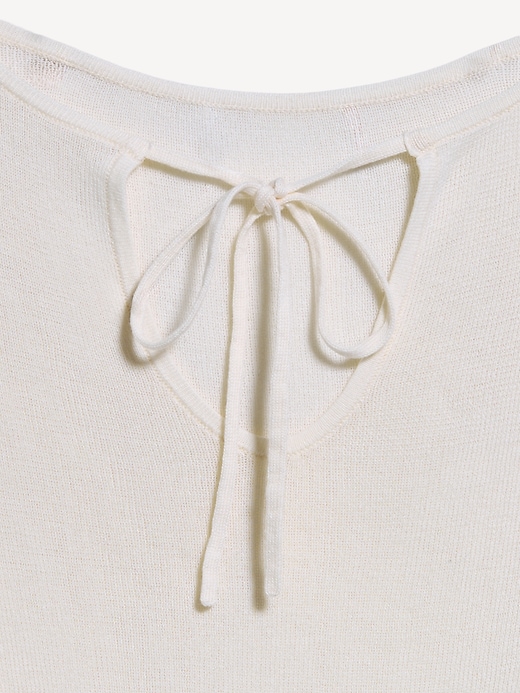 Image number 3 showing, Bell-Sleeve Keyhole Top