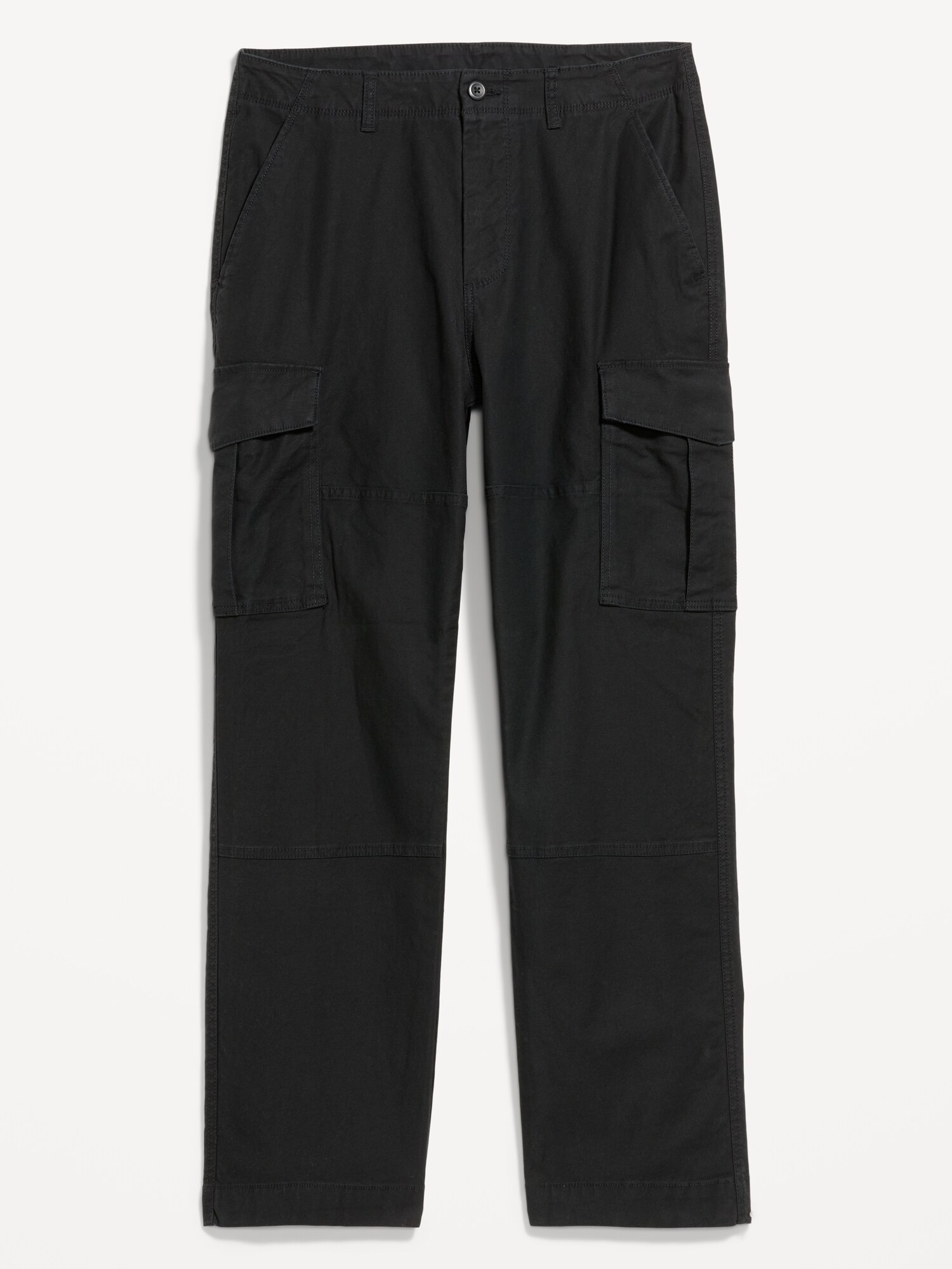 Мужские брюки Old Navy 90's Loose Lived-In Cargo, цвет: Чёрный — фото 5