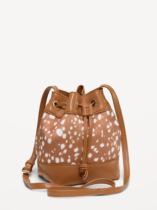 Image number 1 showing, Small Drawstring Pouch Bag