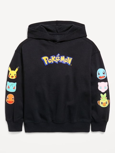 Pokémon™ Gender-Neutral Oversized Pullover Hoodie for Kids