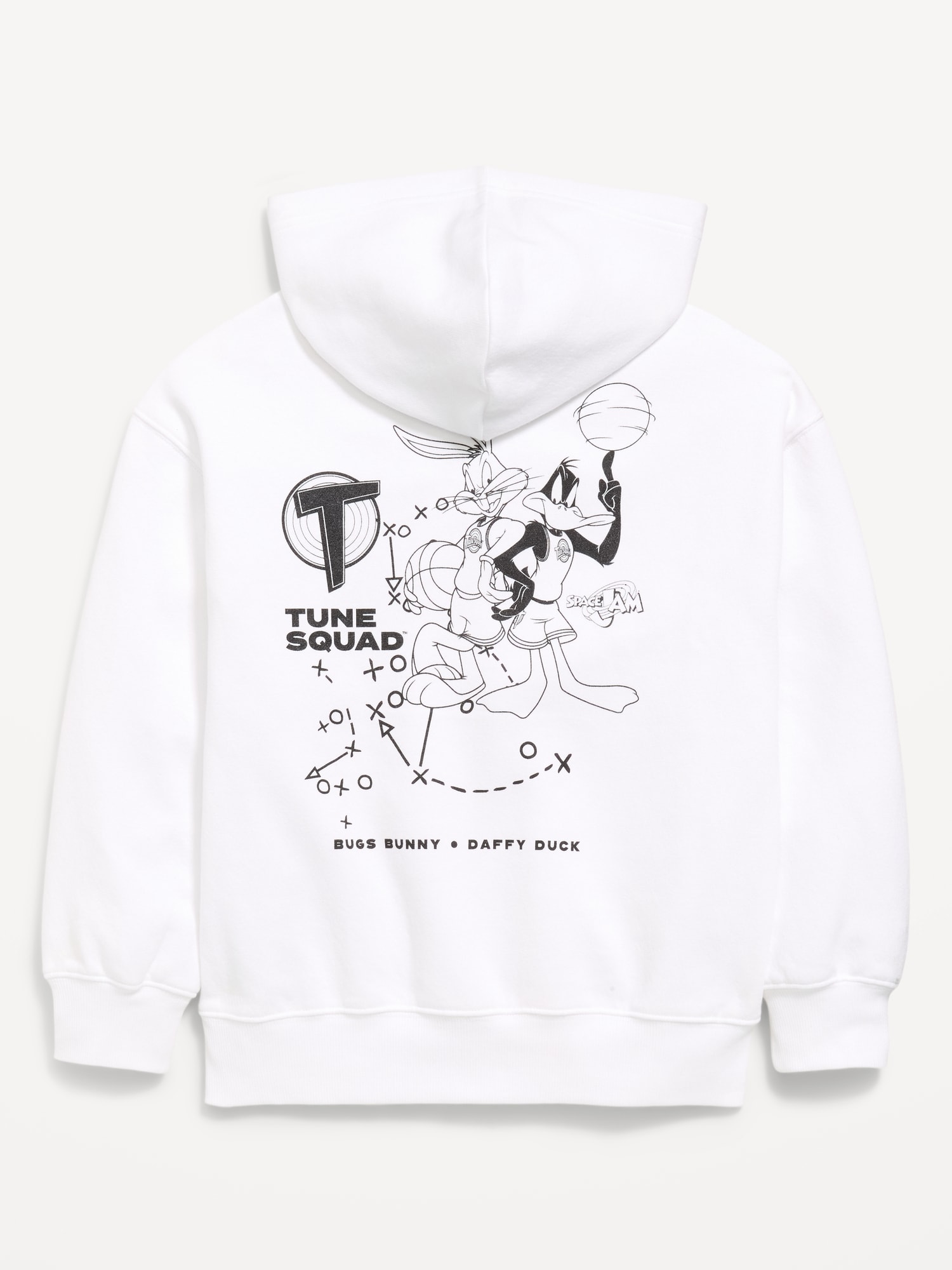 Space Jam™ Gender-Neutral Oversized Pullover Hoodie for Kids