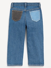 Image number 2 showing, Baggy Patched Jeans for Toddler Boys