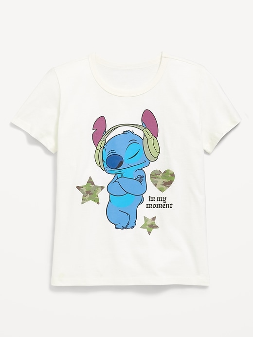 Image number 1 showing, Disney© Stitch Graphic T-Shirt for Girls